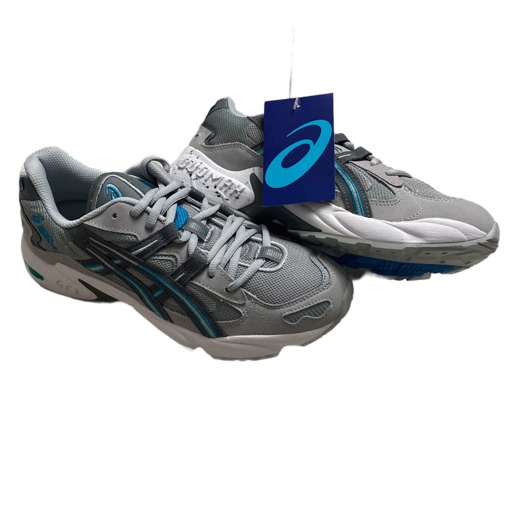ASICS Gray with Blue Detail Running Shoes GEL-KAYANDO 5 OG